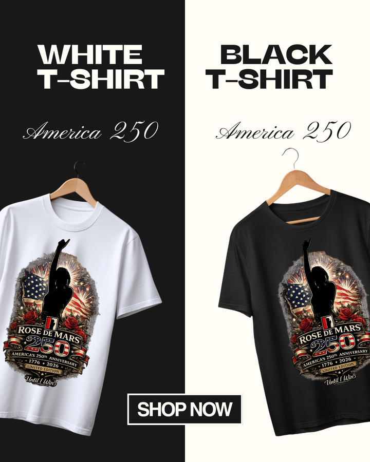 🇺🇸 Rose De Mars® Commemorative Edition Tee