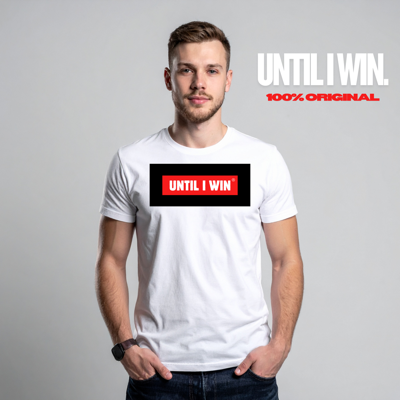 Until I Win® White T-Shirt